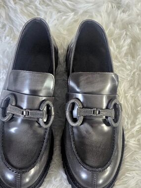 Michele LopioreHorsebit Loafers in Brownish Gray EU 38